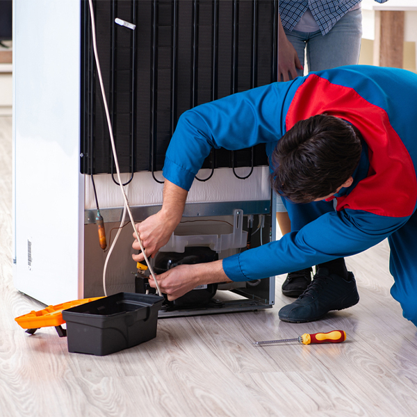 how long does it usually take to repair a refrigerator in Eakly